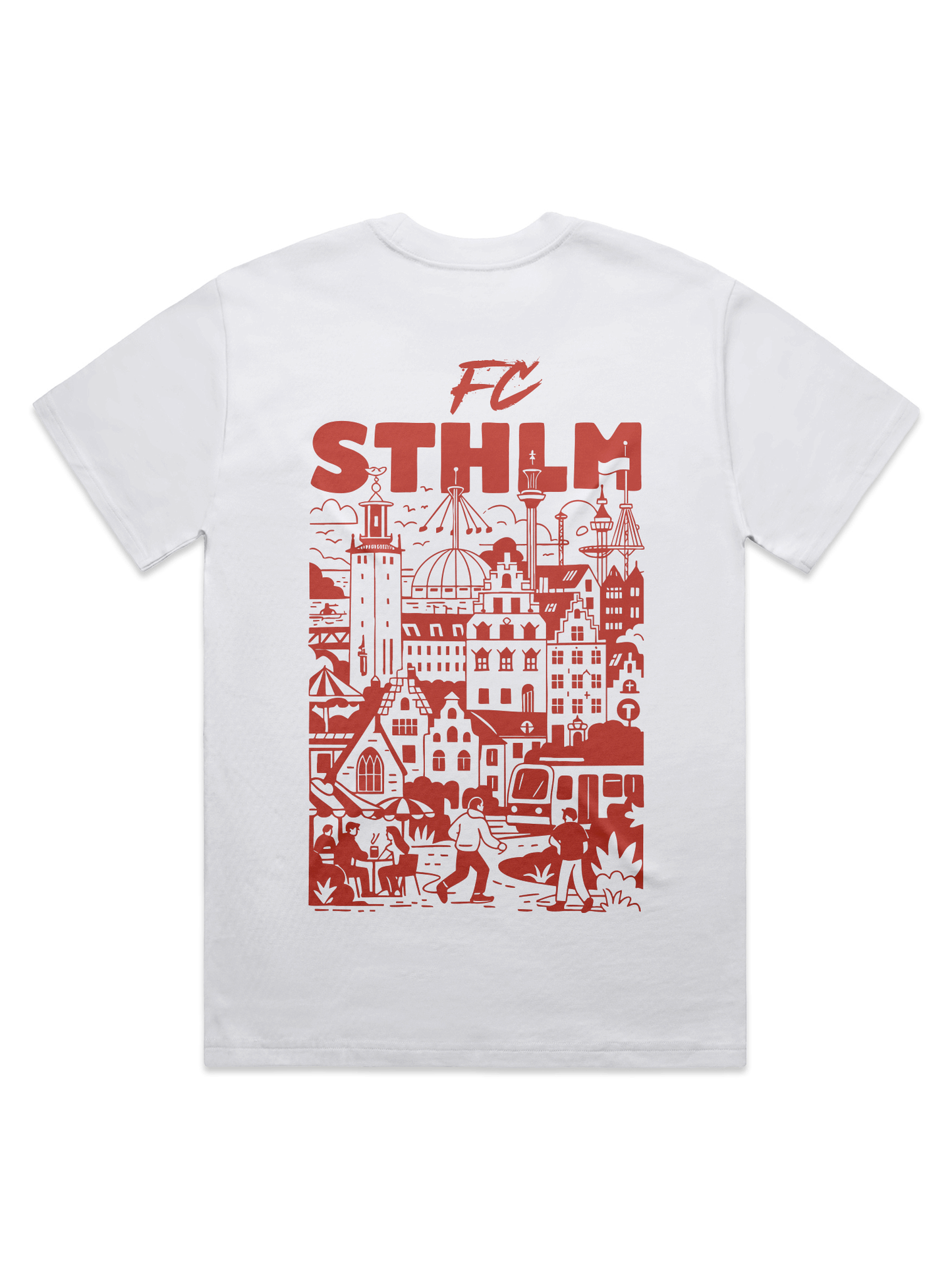 Oversized FC Stockholm STHLM T-shirt